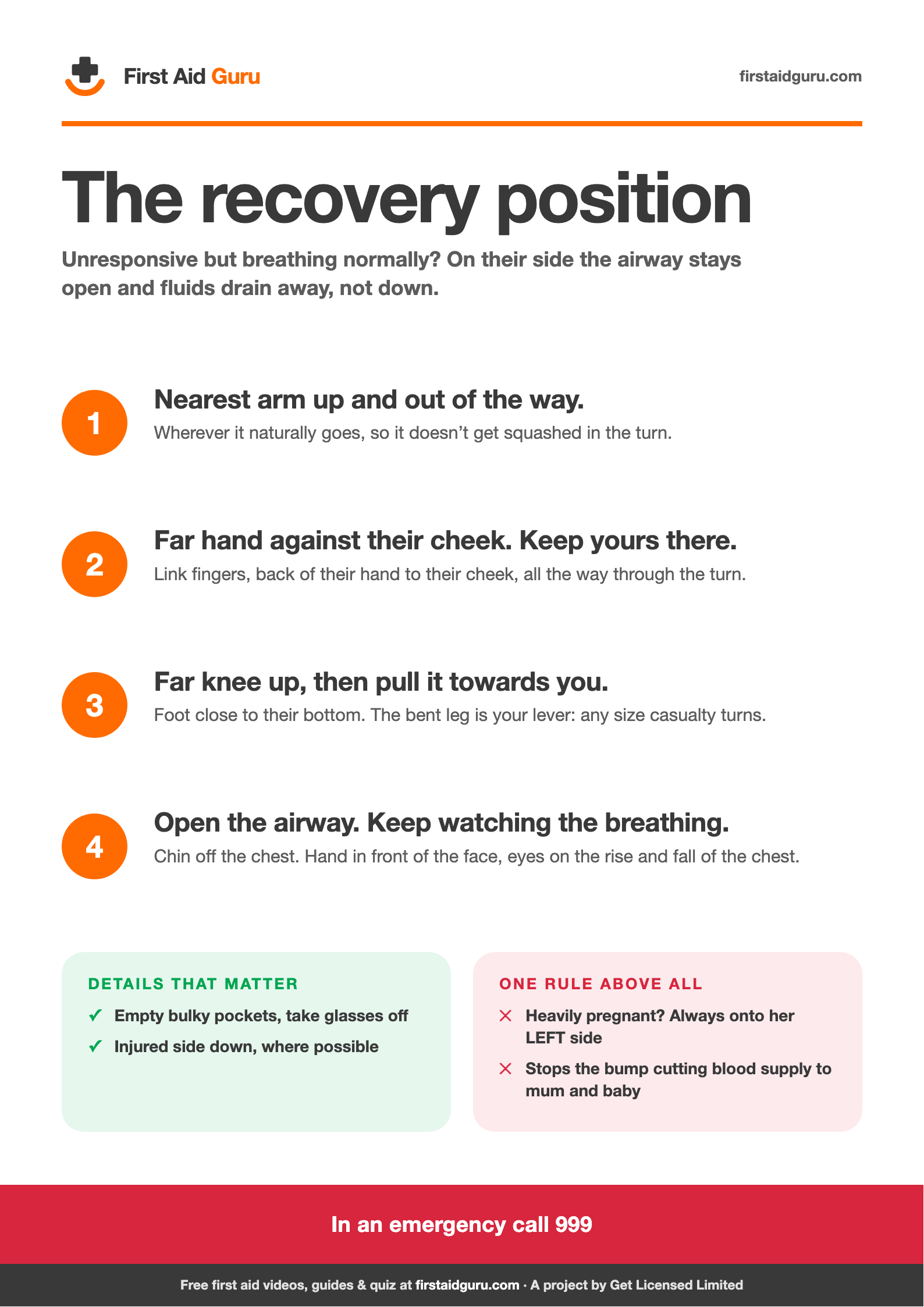Recovery Position poster preview